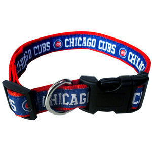 Chicago Cubs Collar Pets First