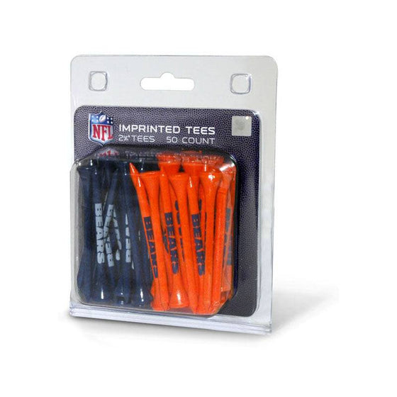 Chicago Bears Pack Of 50 Golf Tees - 757 Sports Collectibles