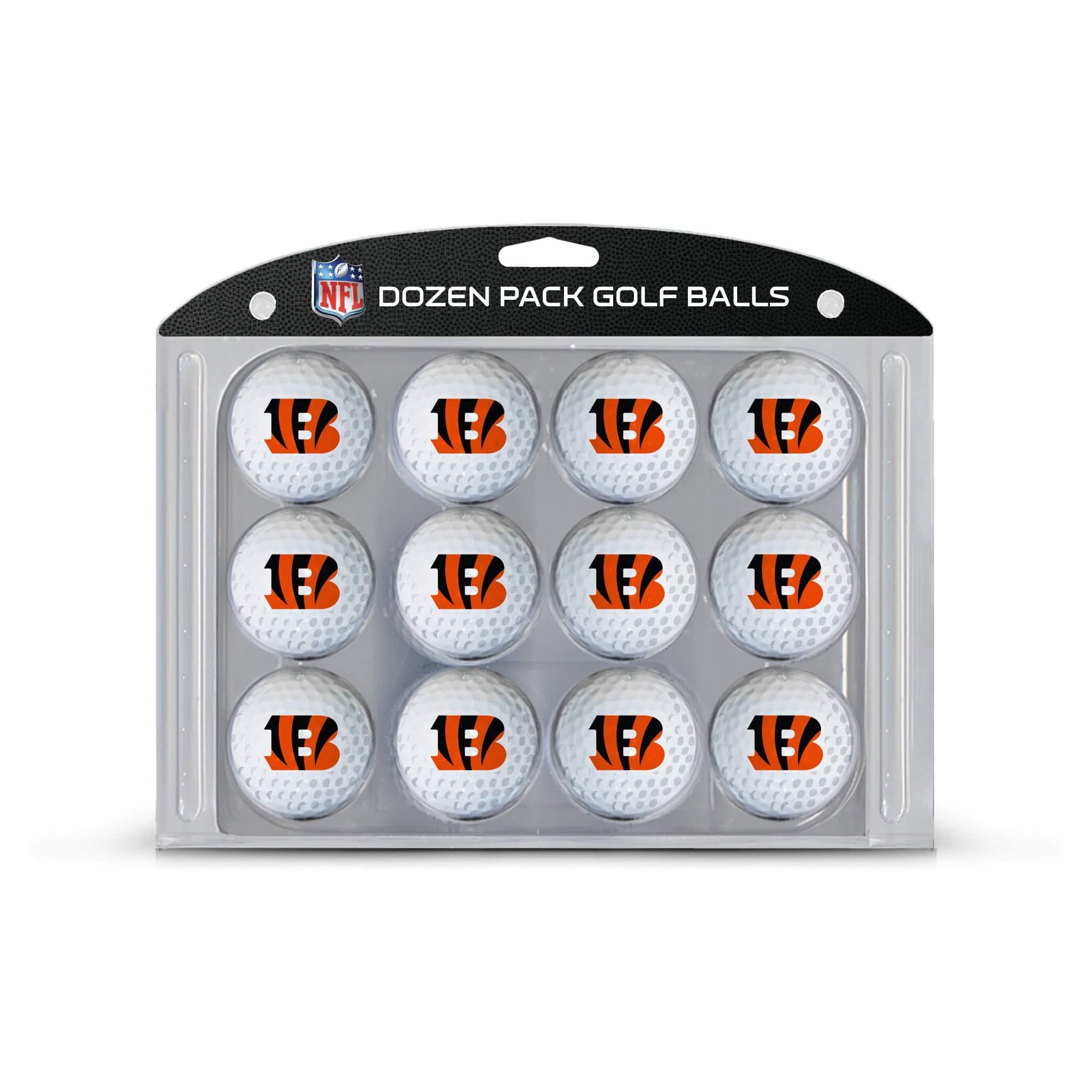 Cincinnati Bengals Golf Balls, 12 Pack - 757 Sports Collectibles