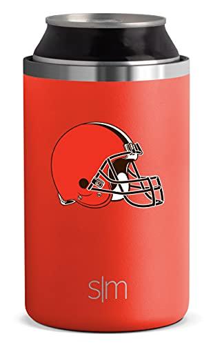 Simple Modern NFL Cleveland Browns Insulated Ranger Can Cooler, for Standard Cans - Beer, Soda, Sparkling Water and More - 757 Sports Collectibles