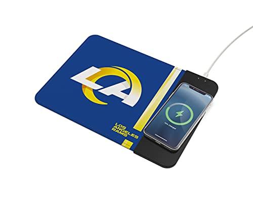 SOAR NFL Wireless Charging Mouse Pad, Los Angeles Rams - 757 Sports Collectibles