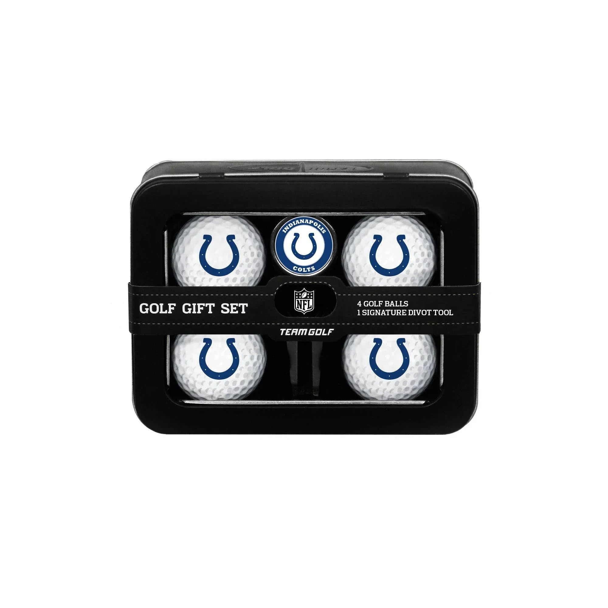 Indianapolis Colts 4 Golf Ball And Divot Tool Set - 757 Sports Collectibles