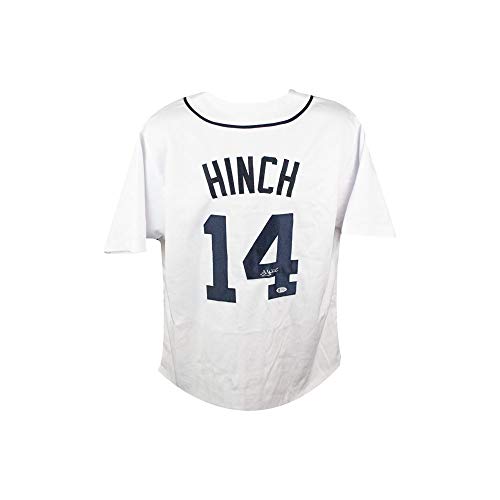AJ Hinch Autographed Detroit Tigers Custom Baseball Jersey - BAS COA - 757 Sports Collectibles