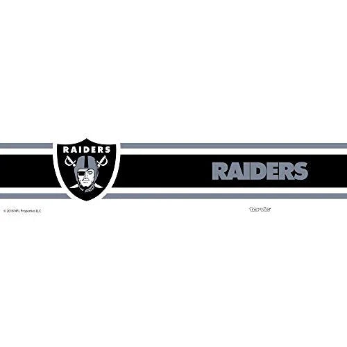 Tervis Triple Walled NFL Las Vegas Raiders Stripes Insulated Tumbler Cup Keeps Drinks Cold & Hot, 12oz, Stainless Steel - 757 Sports Collectibles