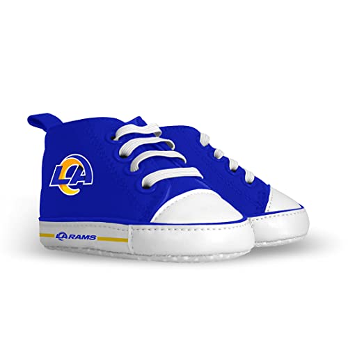 Baby Fanatic MasterPieces NFL Los Angeles Rams High Top Pre-Walkers - 757 Sports Collectibles