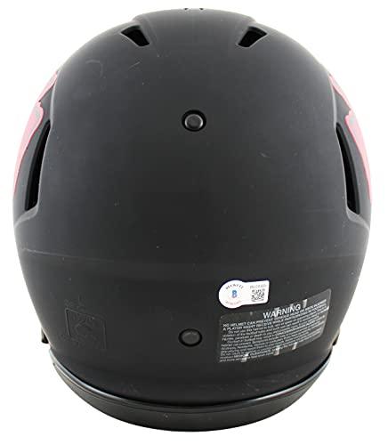 Chiefs Tony Gonzalez"HOF 19" Signed Eclipse Full Size Speed Proline Helmet BAS - 757 Sports Collectibles
