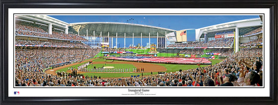 FL-317 Miami Marlins "Inaugural Game" - 757 Sports Collectibles