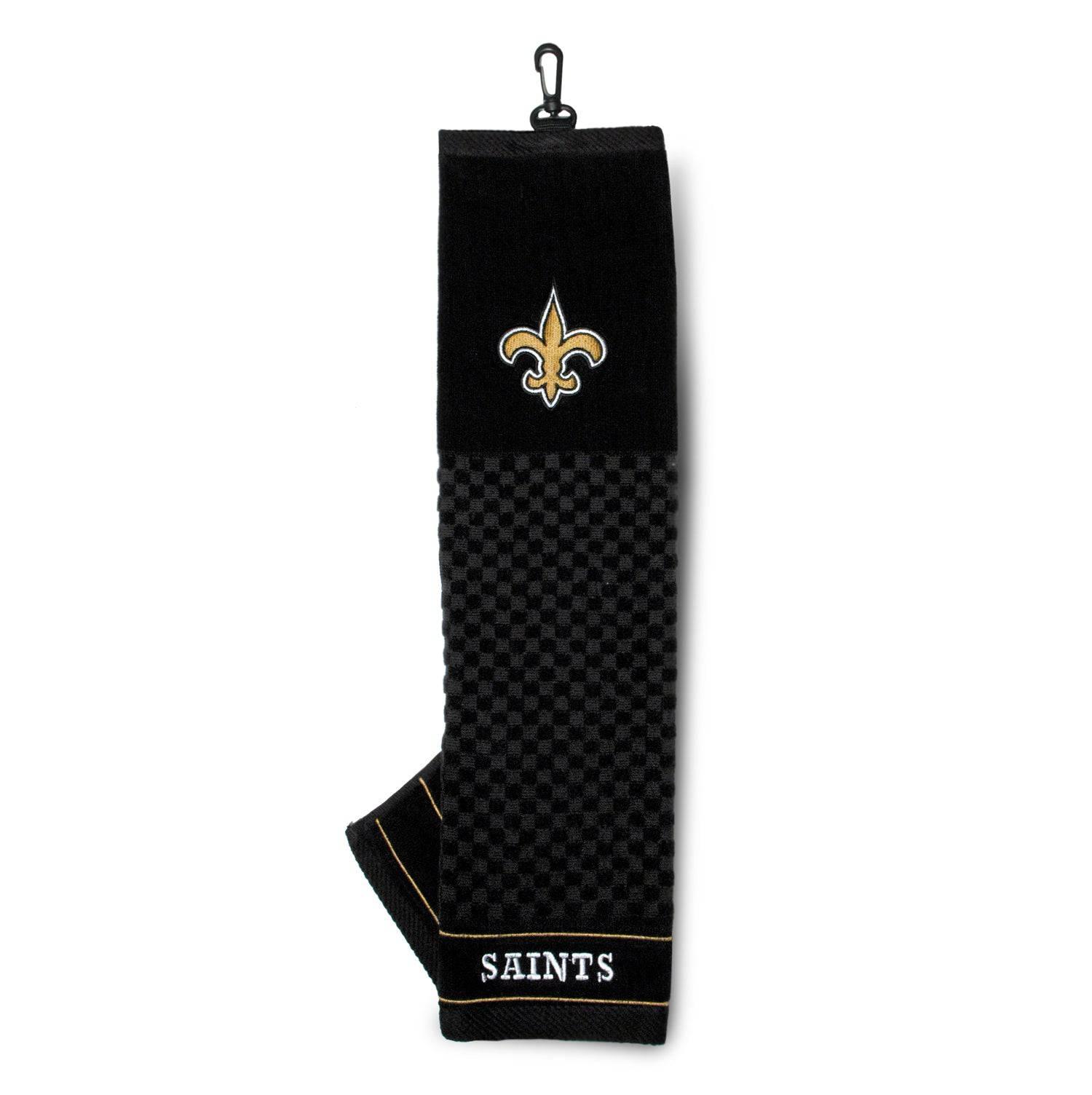 New Orleans Saints Embroidered Golf Towel - 757 Sports Collectibles