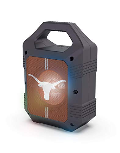 NCAA Texas Longhorns ShockBox XL Wireless Bluetooth Speaker, Team Color - 757 Sports Collectibles