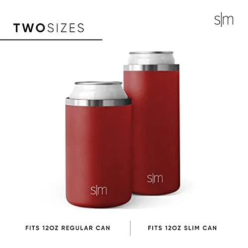 Simple Modern NFL Pittsburgh Steelers Insulated Ranger Can Cooler, for Standard Cans - Beer, Soda, Sparkling Water and More - 757 Sports Collectibles