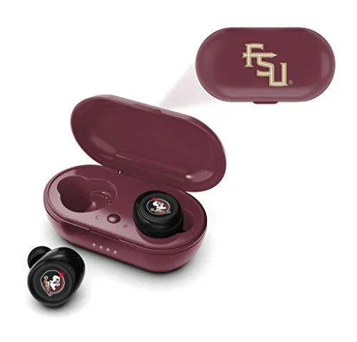 NCAA Florida State Seminoles True Wireless Earbuds, Team Color - 757 Sports Collectibles