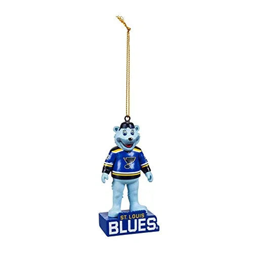 St Louis Blues, Mascot Statue Ornament Officially Licensed Decorative Ornament for Sports Fans - 757 Sports Collectibles