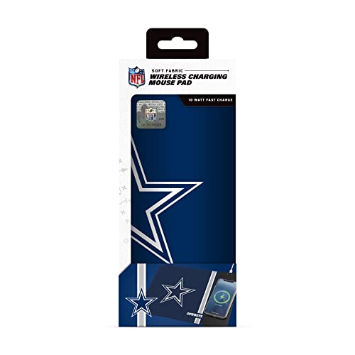 SOAR NFL Wireless Charging Mouse Pad, Dallas Cowboys - 757 Sports Collectibles