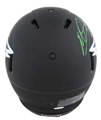Eagles Miles Sanders Signed Eclipse Full Size Speed Proline Helmet JSA Witness - 757 Sports Collectibles