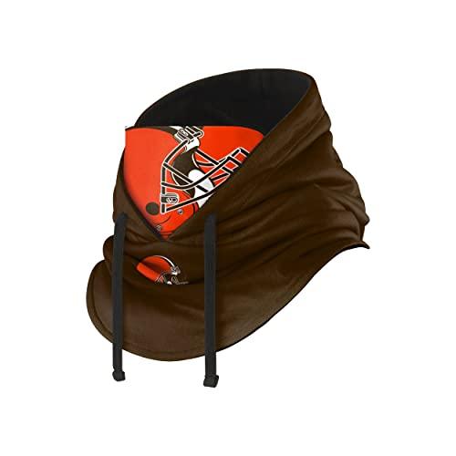 FOCO Cleveland Browns NFL Drawstring Hooded Gaiter - 757 Sports Collectibles