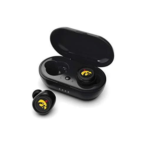 NCAA Iowa Hawkeyes True Wireless Earbuds, Team Color - 757 Sports Collectibles
