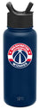 Simple Modern NBA Washington Wizards 32oz Water Bottle with Straw Lid Insulated Stainless Steel Summit - 757 Sports Collectibles