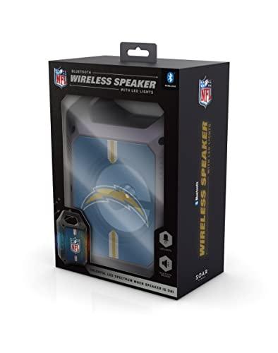 NFL San Diego Chargers ShockBox XL Wireless Bluetooth Speaker, Team Color - 757 Sports Collectibles