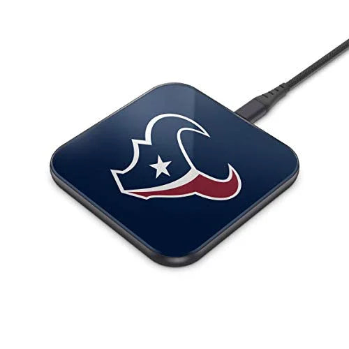 NFL Houston Texans Wireless Charging Pad, White - 757 Sports Collectibles