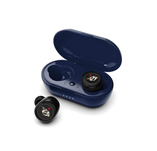 NHL Nashville Predators True Wireless Earbuds, Team Color - 757 Sports Collectibles