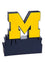 Team Sports America NCAA University of Michigan Fun Colorful Mascot Statue 12 Inches Tall - 757 Sports Collectibles