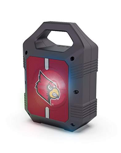 NCAA Louisville Cardinals ShockBox XL Wireless Bluetooth Speaker, Team Color - 757 Sports Collectibles