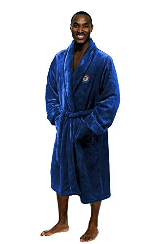 NORTHWEST MLB Texas Rangers Silk Touch Bath Robe, Large/X-Large, Team Colors - 757 Sports Collectibles