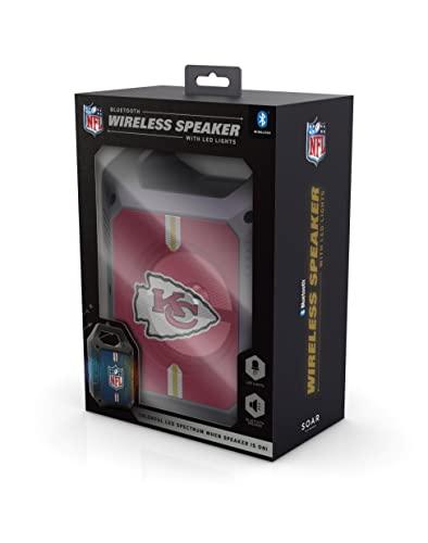 NFL Kansas City Chiefs ShockBox XL Wireless Bluetooth Speaker, Team Color - 757 Sports Collectibles