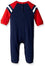 NFL New England Patriots Team Sleep And Play Footies, red/blue/white New England Patriots, 3-6 Months - 757 Sports Collectibles