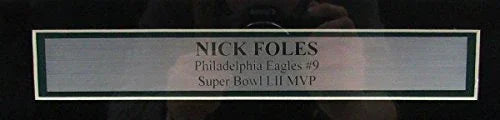 Nick Foles Eagles Super Bowl LII 52 16x20 Inch Photo Framed 131807 - 757 Sports Collectibles