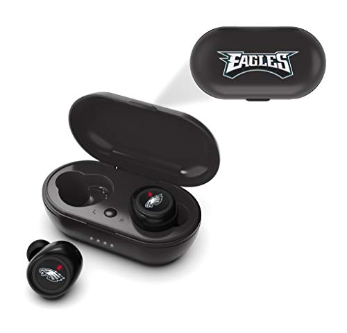 NFL Philadelphia Eagles True Wireless Earbuds, Team Color - 757 Sports Collectibles