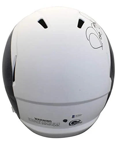 Rams Jerome Bettis"ROY 1993" Signed Amp Riddell Full Size Speed Rep Helmet BAS - 757 Sports Collectibles