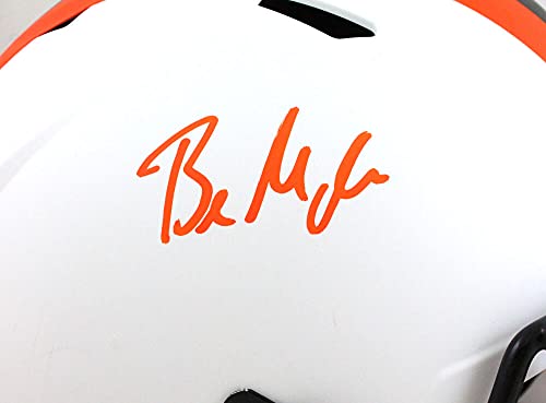 Baker Mayfield Autographed Cleveland Browns F/S Lunar Speed Helmet - Beckett W Orange - 757 Sports Collectibles