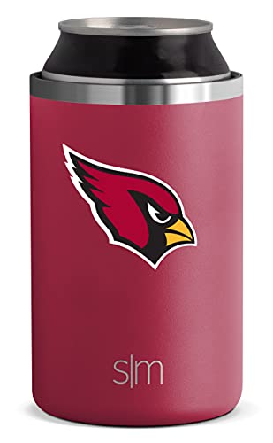 Simple Modern NFL Arizona Cardinals Insulated Ranger Can Cooler, for Standard Cans - Beer, Soda, Sparkling Water and More - 757 Sports Collectibles