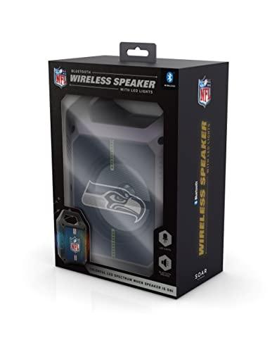 NFL Seattle Seahawks ShockBox XL Wireless Bluetooth Speaker, Team Color - 757 Sports Collectibles