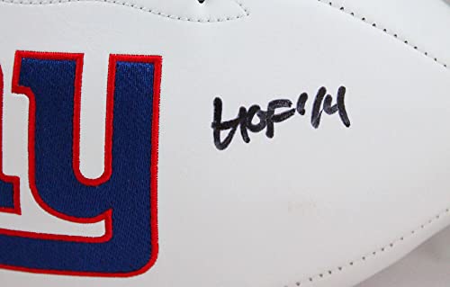 Michael Strahan Autographed New York Giants Logo Football w/HOF-Beckett W Hologram - 757 Sports Collectibles