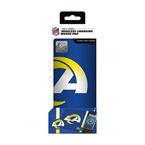 SOAR NFL Wireless Charging Mouse Pad, Los Angeles Rams - 757 Sports Collectibles