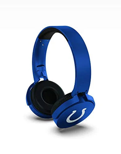 NFL Indianapolis Colts Wireless Bluetooth Headphones, Team Color - 757 Sports Collectibles