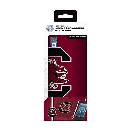 SOAR NCAA Wireless Charging Mouse Pad, South Carolina Gamecocks - 757 Sports Collectibles