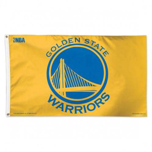 Golden State Warriors Deluxe 3x5 Flag (CDG) - 757 Sports Collectibles