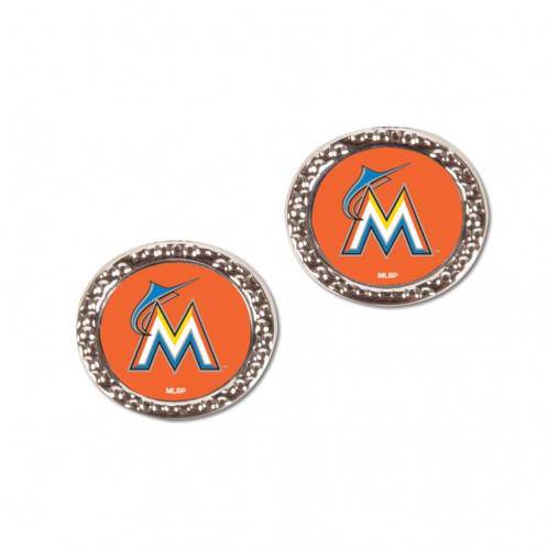 Miami Marlins Earrings Post Style (CDG) - 757 Sports Collectibles