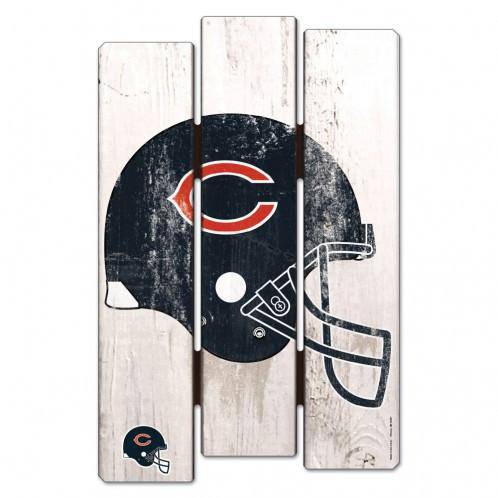 Chicago Bears Wood Fence Sign (CDG) - 757 Sports Collectibles