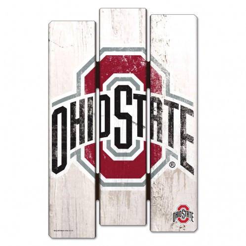 Ohio State Buckeyes Wood Fence Sign (CDG) - 757 Sports Collectibles