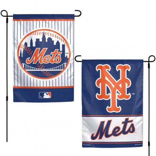 New York Mets Flag 12x18 Garden Style 2 Sided (CDG) - 757 Sports Collectibles