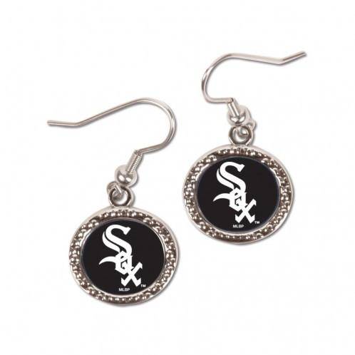 Chicago White Sox Earrings Round Design (CDG) - 757 Sports Collectibles