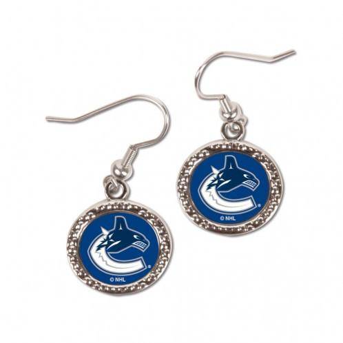 Vancouver Canucks Earrings Round Style (CDG) - 757 Sports Collectibles