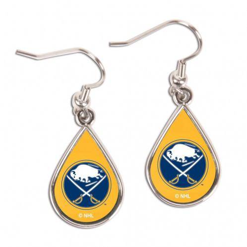 Buffalo Sabres Earrings Tear Drop Style (CDG) - 757 Sports Collectibles
