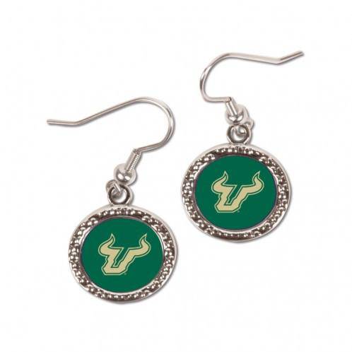 South Florida Bulls Earrings Round Style (CDG) - 757 Sports Collectibles