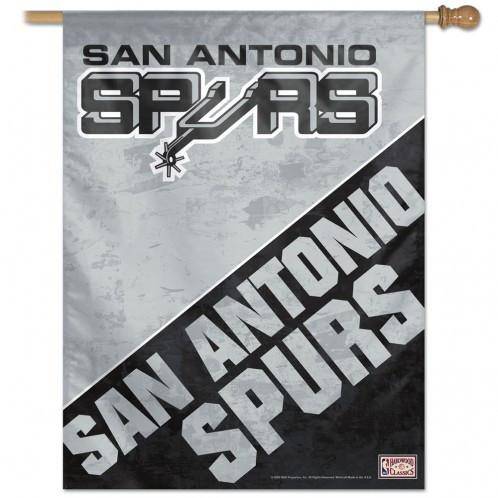 San Antonio Spurs Banner 28x40 Vertical (CDG) - 757 Sports Collectibles