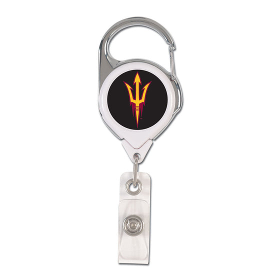 Arizona State Sun DevilsÂ Badge Holder Premium Retractable